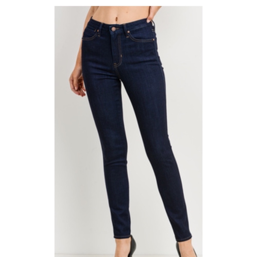 Just Black High Rise Soft Skinny Jeans